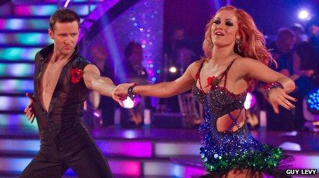 Aliona Vilani and Harry Judd