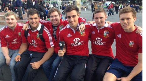 University of Nottingham Lions fans