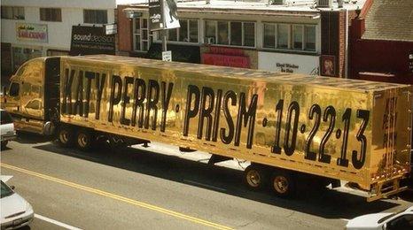 Gold truck