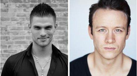 Aljaz Skorjanec (L) and Kevin Clifton (R)