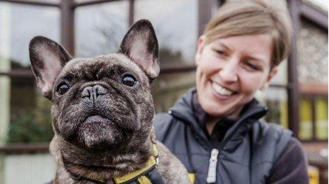 Kate Brewster, Support Officer at the Dogs Trust
