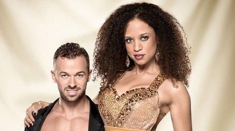 Artem Chigvintsev and Natalie Gumede