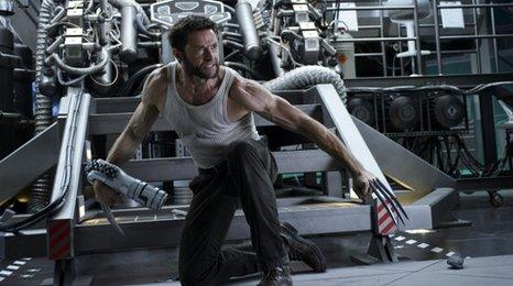 Hugh Jackman as The Wolverine