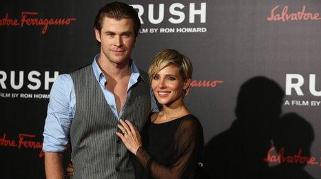 Chris Hemsworth and Elsa Pataky