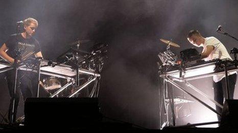 Disclosure at Reading festival 2013