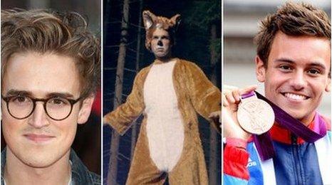 Tom Fletcher, Ylvis and Tom Daley