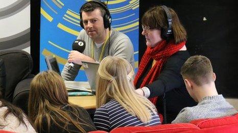 Chris Smith and Shelagh Fogarty presented the show live in Nottingham