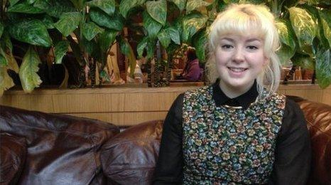 Becky Brunskill, 18, member of Youth Parliament for Liverpool