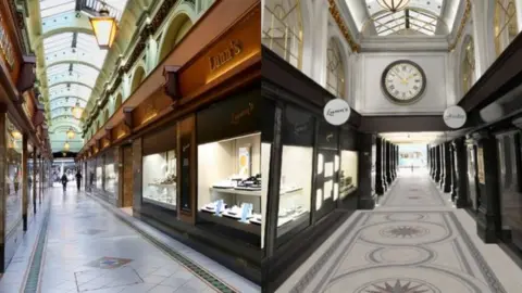 BBC/MCE Queen's Arcade in Belfast