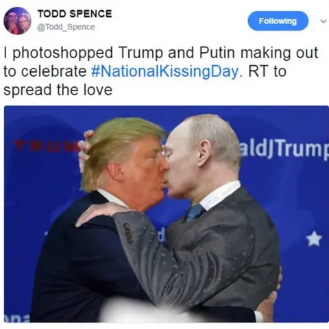 Social Media Users Imagine Trump And Putin S Meeting