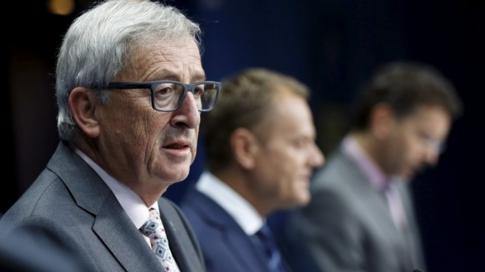European Commission head Jean-Claude Juncker, 13 July 2015