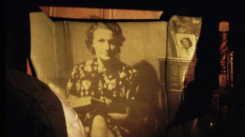 In Situ . From the series ‘Immersion’. Photograph printed on silk