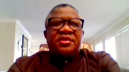 Fikile Mbalula, South Africa's Transport Minister