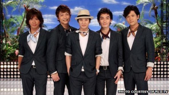 Japan's popular SMAP boy band