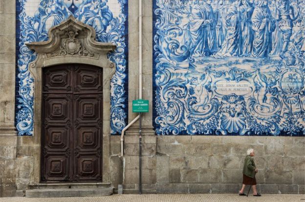 Azulejos en Oporto
