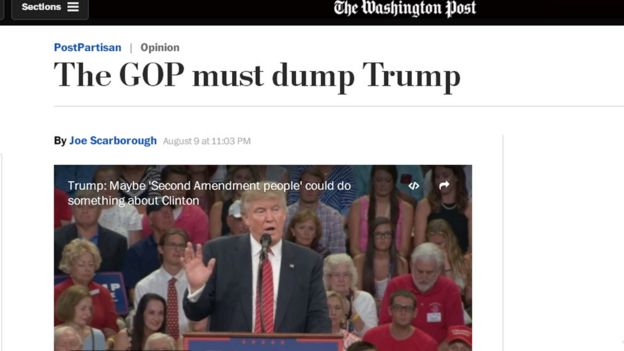 Screen grab of Joe Scarborough op-ed on Trump in The Washington Post