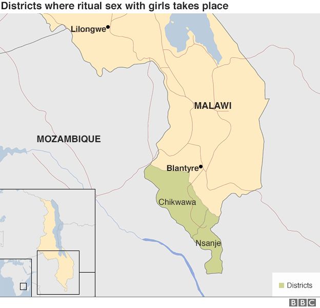 Map of Malawi