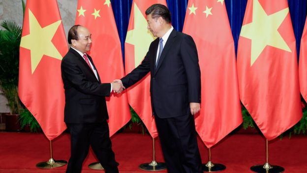 Vietnam Prime Minister Nguyen Xuan Phuc in Beijing, Nov 13, 2016