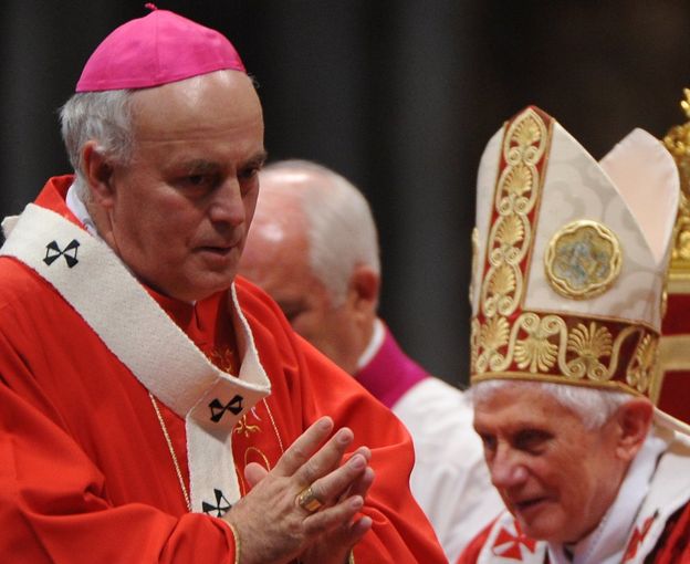 Juan Alberto Puiggari con Benedicto XVI.