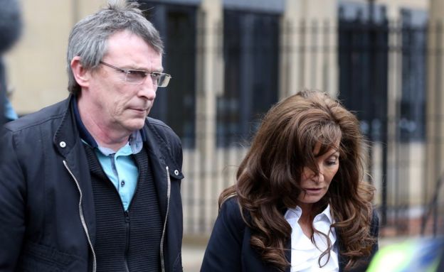 Adam Johnson's parents Dave and Sonia Johnson