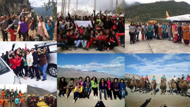 பெண்களுக்காக பெண்களால் உருவாக்கப்பட்ட பயண நிறுவன்ஙகளில் ஒன்று தான் 'விமன் ஆன் கிலவுட்ஸ்'.