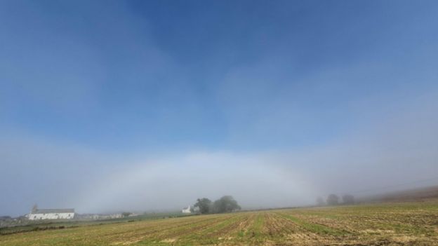 Rare White Rainbows Photographed In Scotland BBC Weather