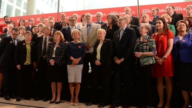 El gabinete en la sombra del partido Laborista