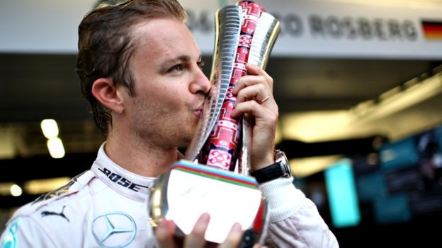 Bakıda keçirilmiş Grand Prix qalibi Nico Rosberg Bakını tərifləyib: 