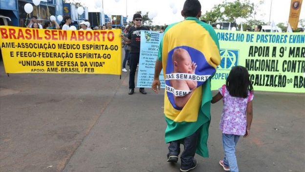 Marcha em Brasília pela Vida e contra o aborto