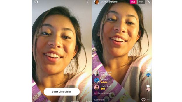 Instagram yazindua kanda za video ya moja kwa moja