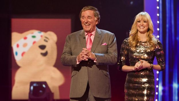 Sir Terry Wogan and Fearne Cotton