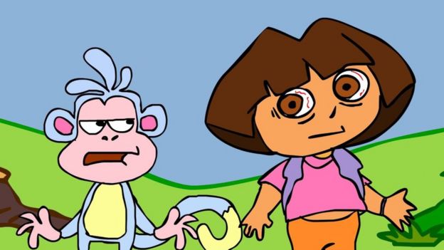 Dibujo de Dora la exploradora