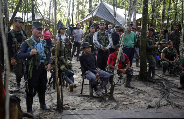 FARC gerillaları, Putumayo, Kolombiya