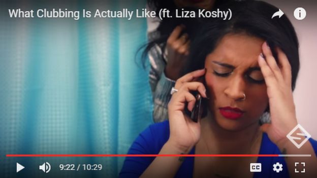 Captura de pantalla de Lilly Singh