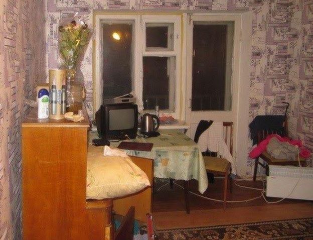 Kiev flat of Vladislava Podchapko (pic: Mykola Kuleba on Facebook)