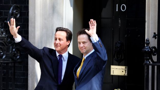David Cameron ve Nick Clegg