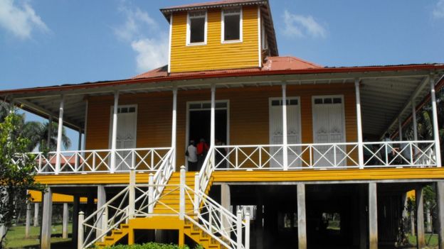 The house where Fidel Castro grew up