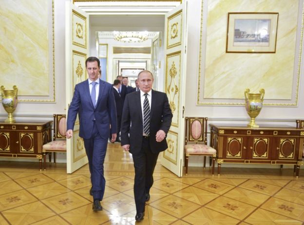 Al Assad encontró en Putin un aliado crucial para su permanencia en el poder.