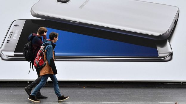 கேலக்ஸி நோட்7 திறன்பேசி விளமபரம் (கோப்புப்படம்)