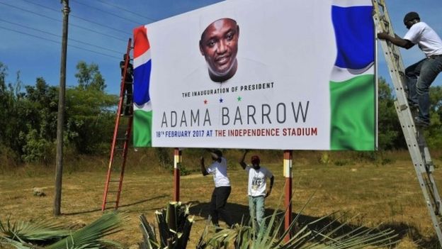   Adama Barrow to be Officially inaugurated in Gambia  [photos]