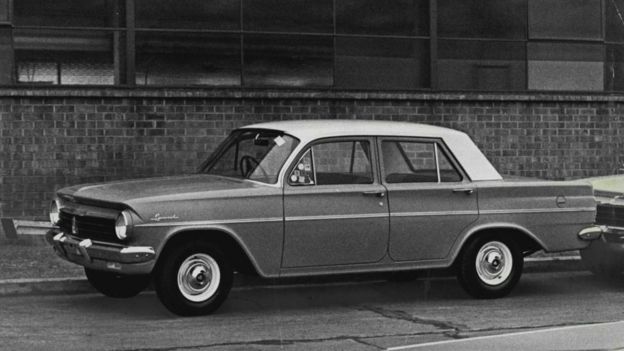The EH model Holden sedan which was released by General Motors-Holden's on August 26 1963.