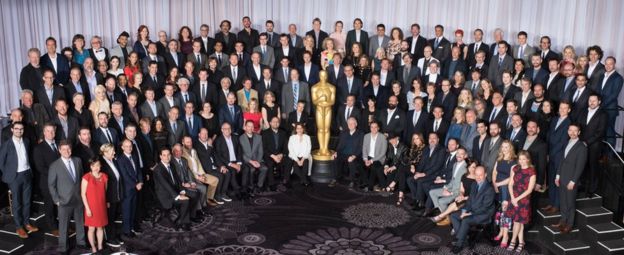 Oscars luncheon class photo