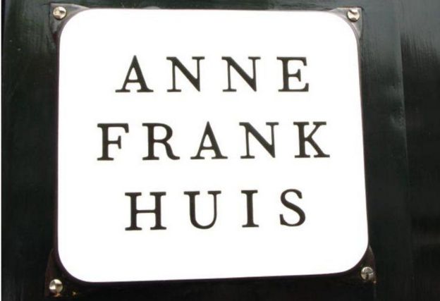 Fachada do Museu Anne Frank em Amsterdã