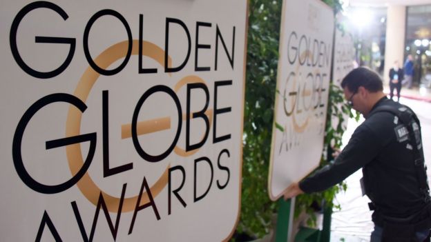 Golden Globes signs