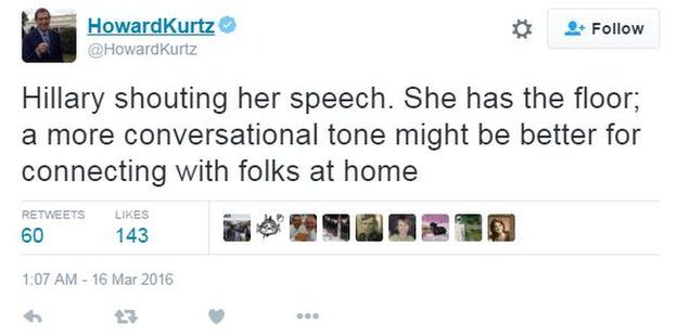 Howard Kurtz tweet