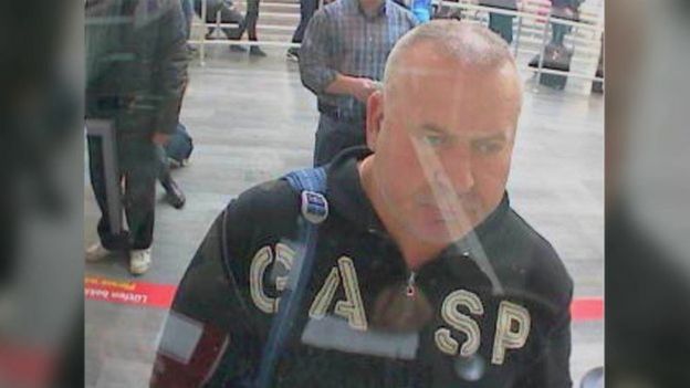 السکاندر اسمیرنوف در فرودگاه استانبول