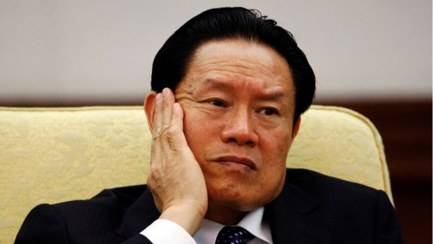 China's former Public Security Minister Zhou Yongkang