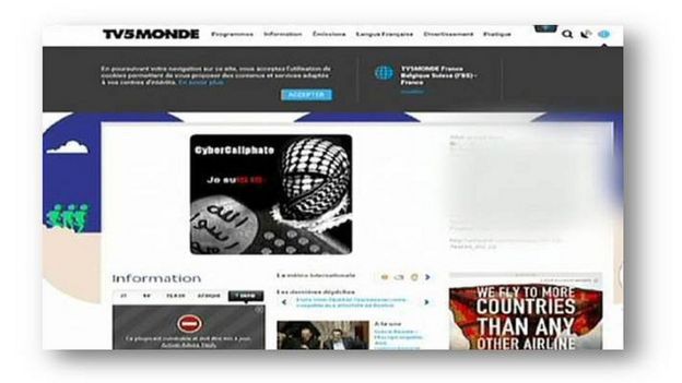 TV5Monde website