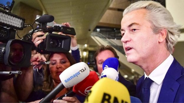 Geert Wilders ayaa sheegay in guusha xisbigiisu ay tahay