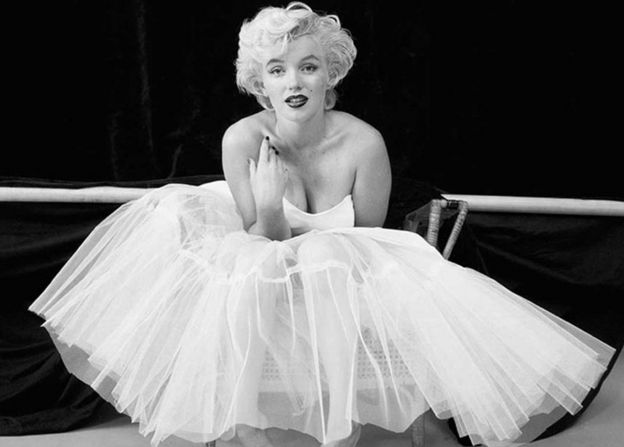 Marilyn Monroe como bailarina